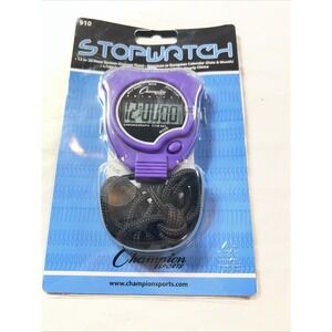 NEW Champion Watch sealed model  910 Purple color multipurpose fitness sports .